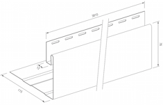 Fensterlaibungsprofil 76/115mm SV -17