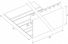 Fensterlaibungsprofil 76/250mm SV -20