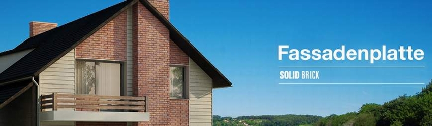 Fassadenplatten SolidBrick