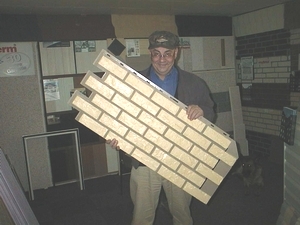 Produktbild von Fassadenplatten PolyBrick